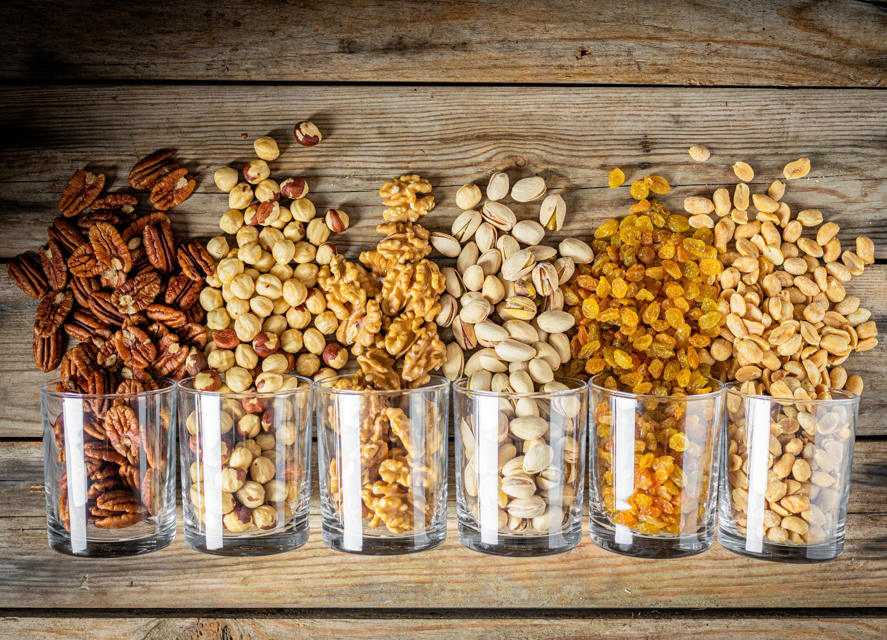 αποθήκευση των ξηρών καρπών